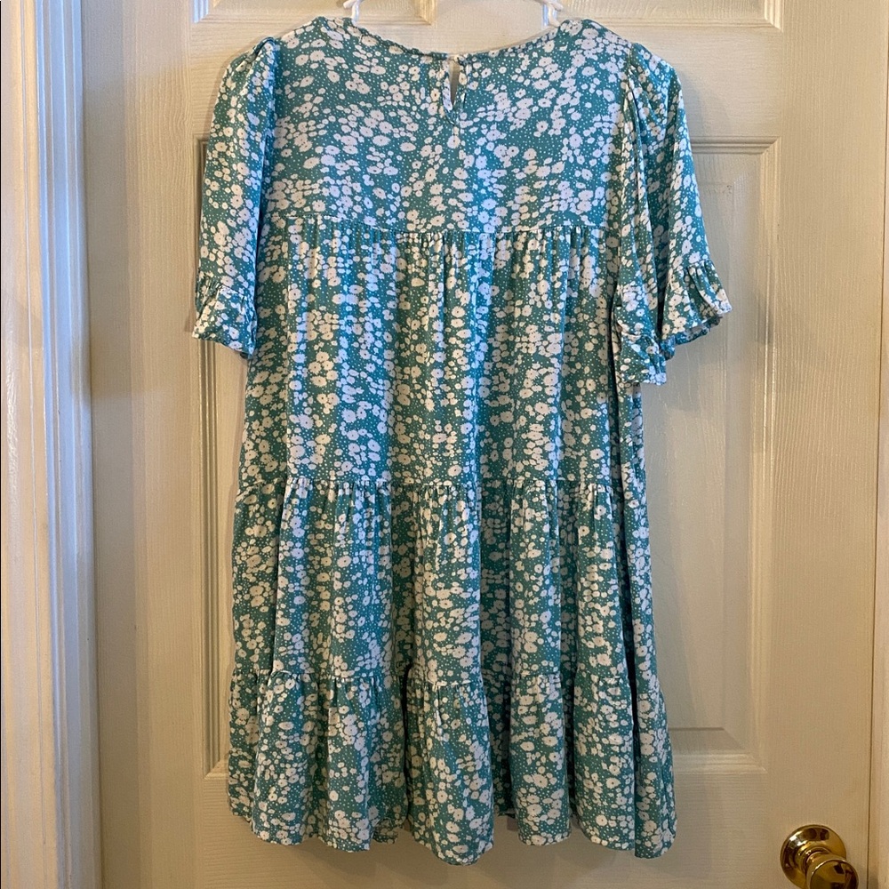 Beachsissi Floral Babydoll Dress Tunic - Picture 8 of 10